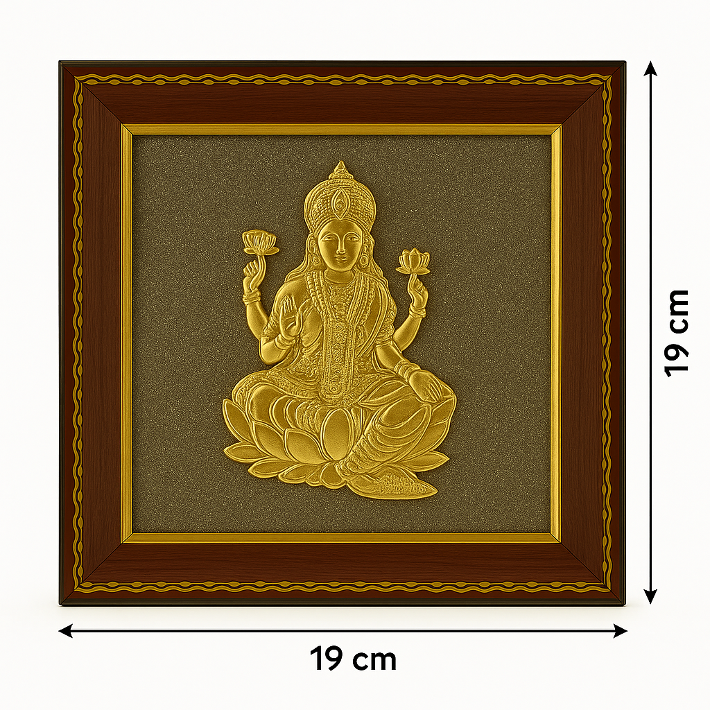 Mata Laxmi On Pyrite Frame