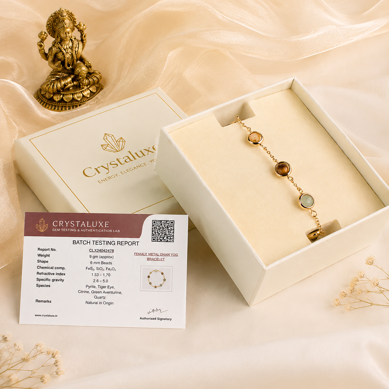 Metal Dhan Yog Bracelet for Women