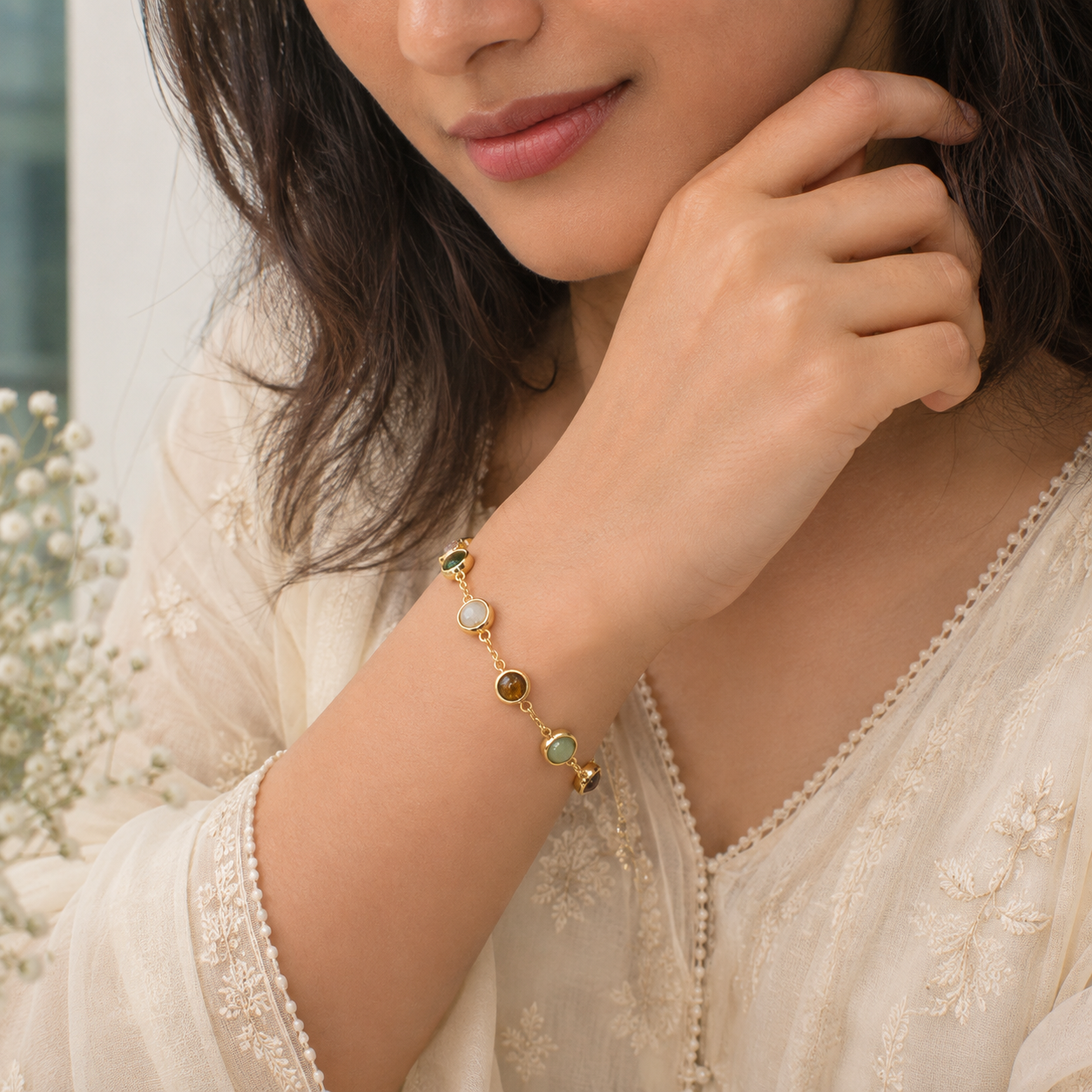 Metal Dhan Yog Bracelet for Women