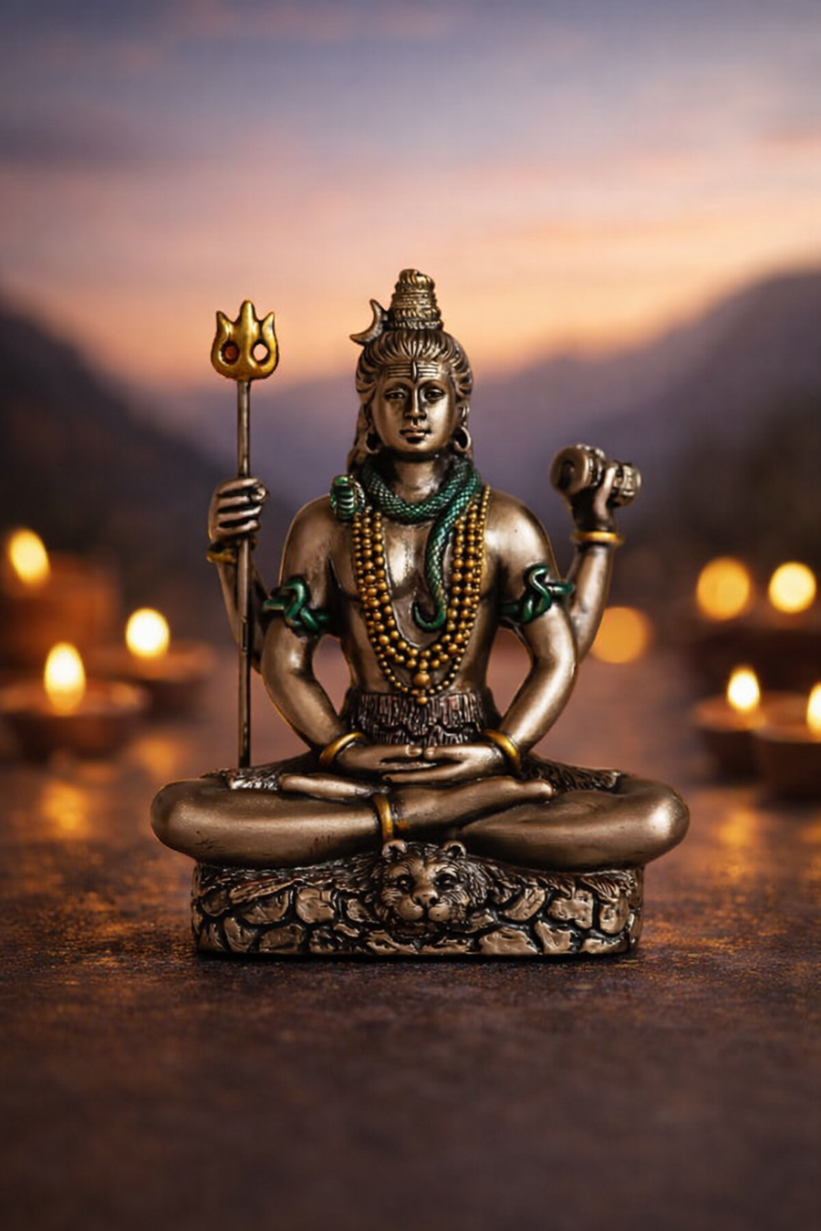 Lord Shiva Statue - For Car/Home
