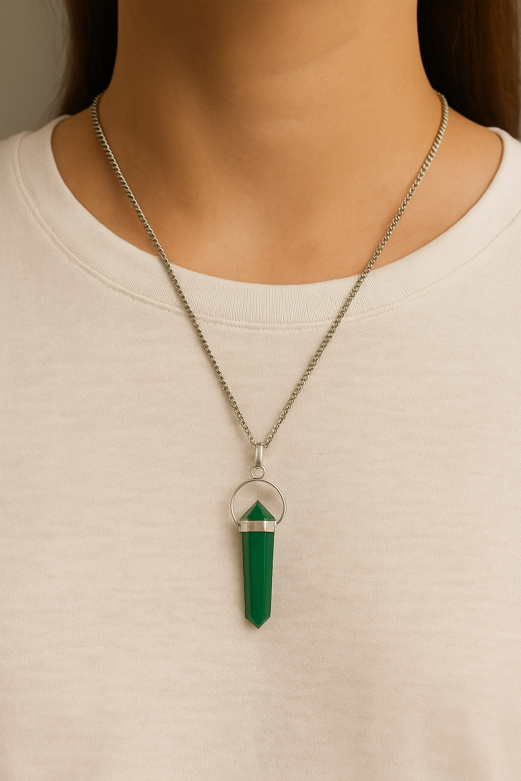 Jade Pendant – The Stone of Harmony & Abundance (Unisex)