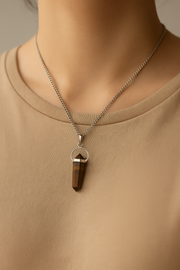 Tiger Eye Pendant – The Stone of Strength & Focus