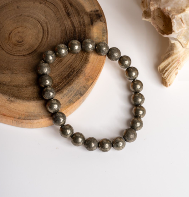 Certified Pyrite Bracelet (Money & Prosperity).