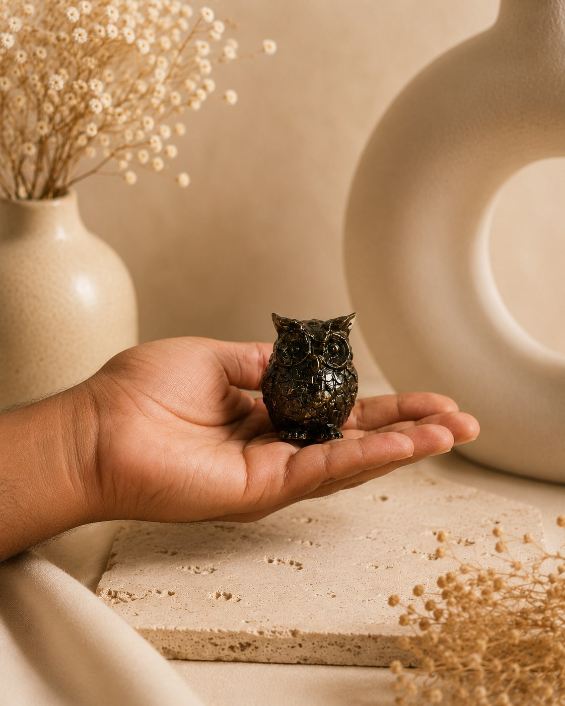 Prosperity Combo – Pyrite Owl, Money Magnet Tortoise & Jade Zibu Coin