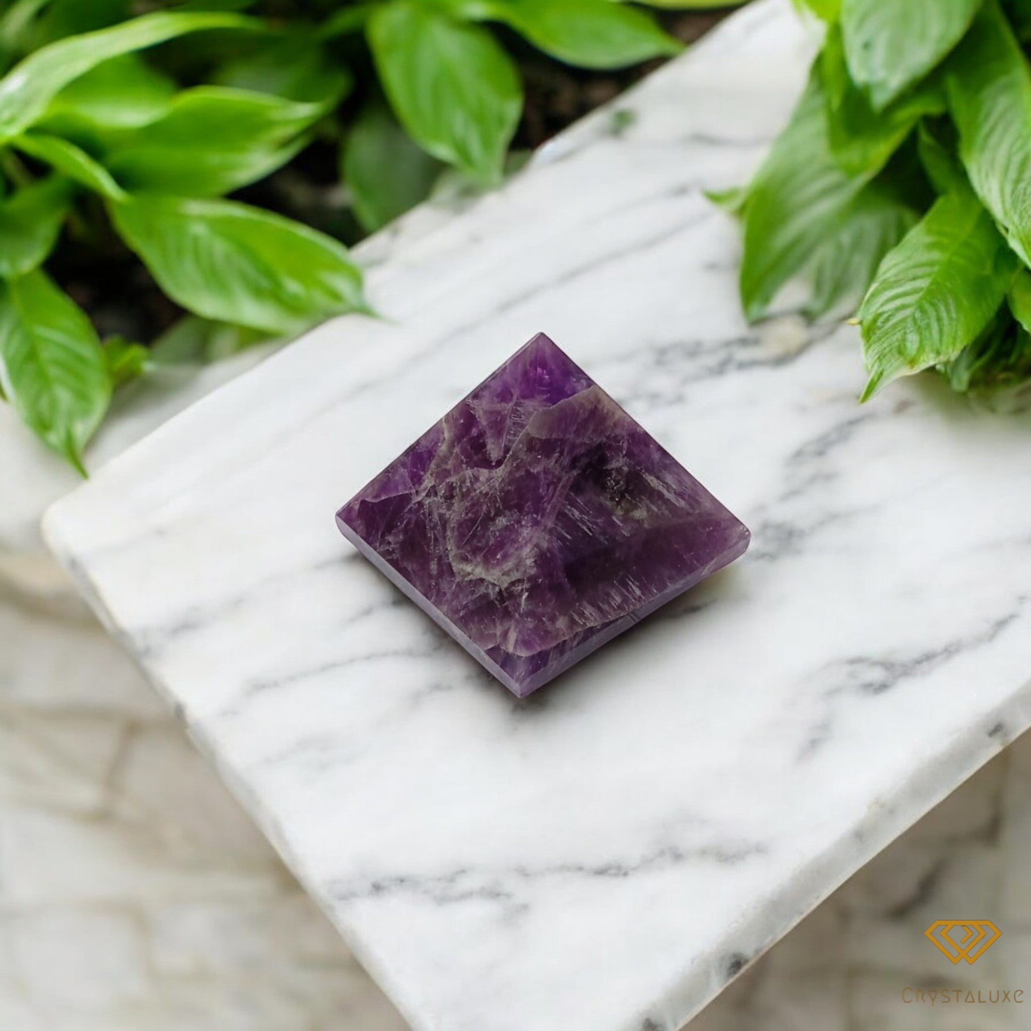 Amethyst pyramid
