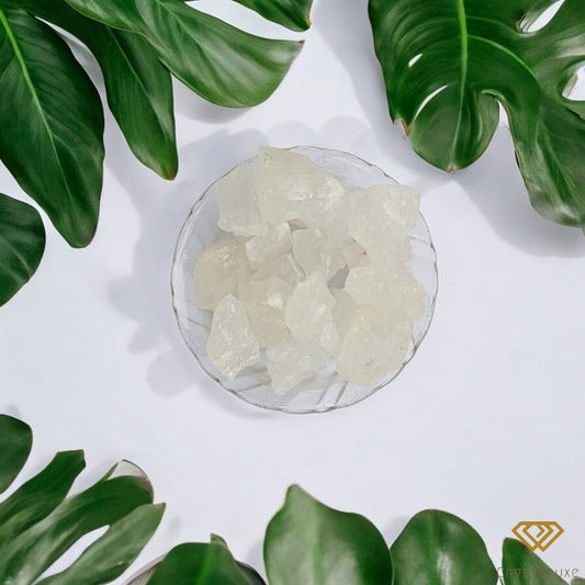 Clear quartz raw