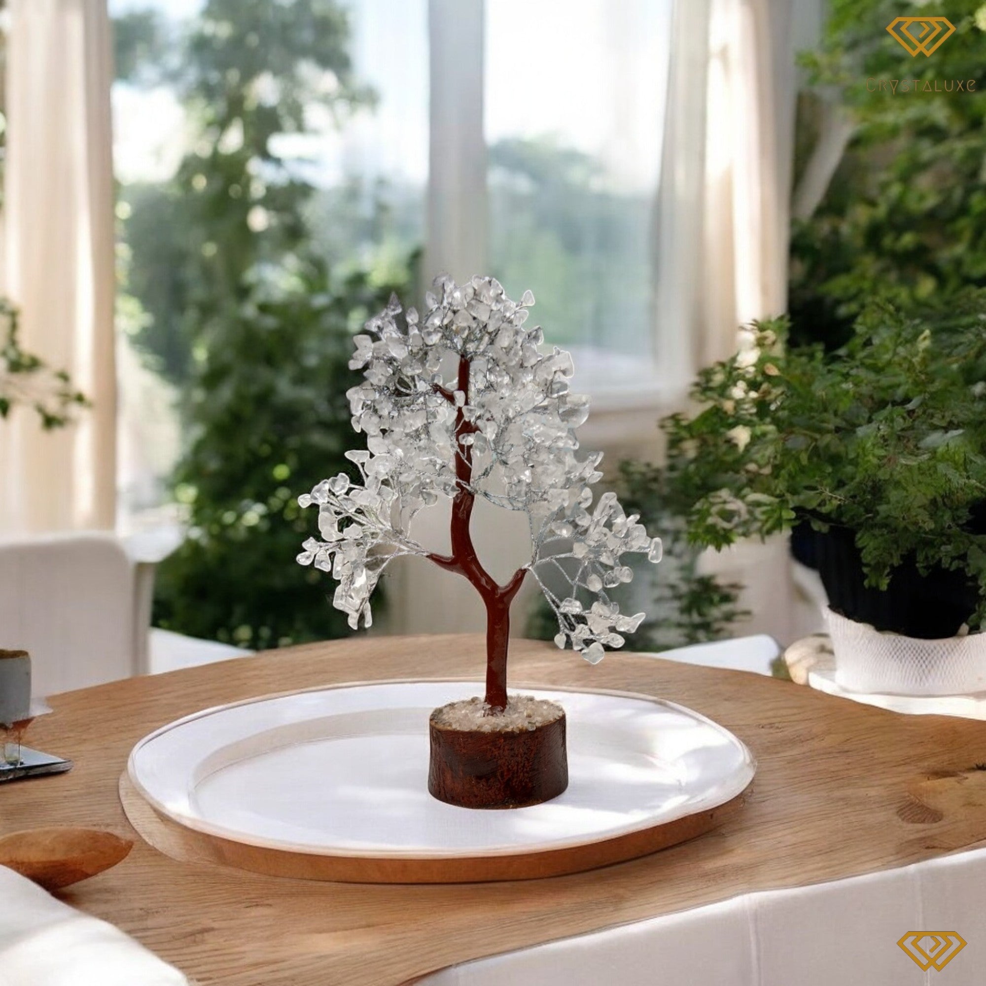 Clear Quartz Tree