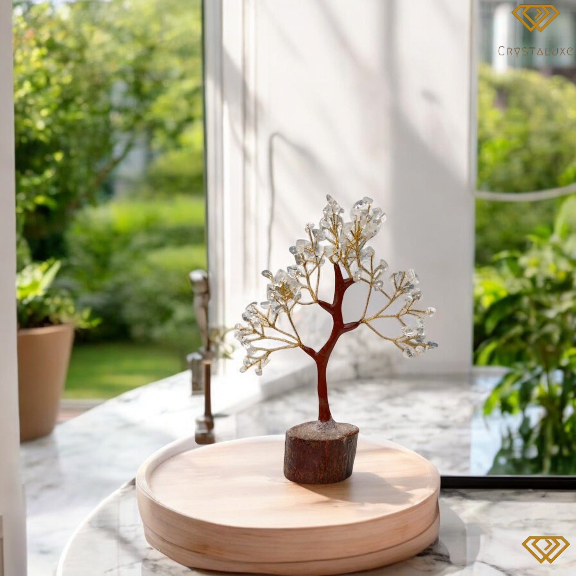 Clear Quartz Small Tree
