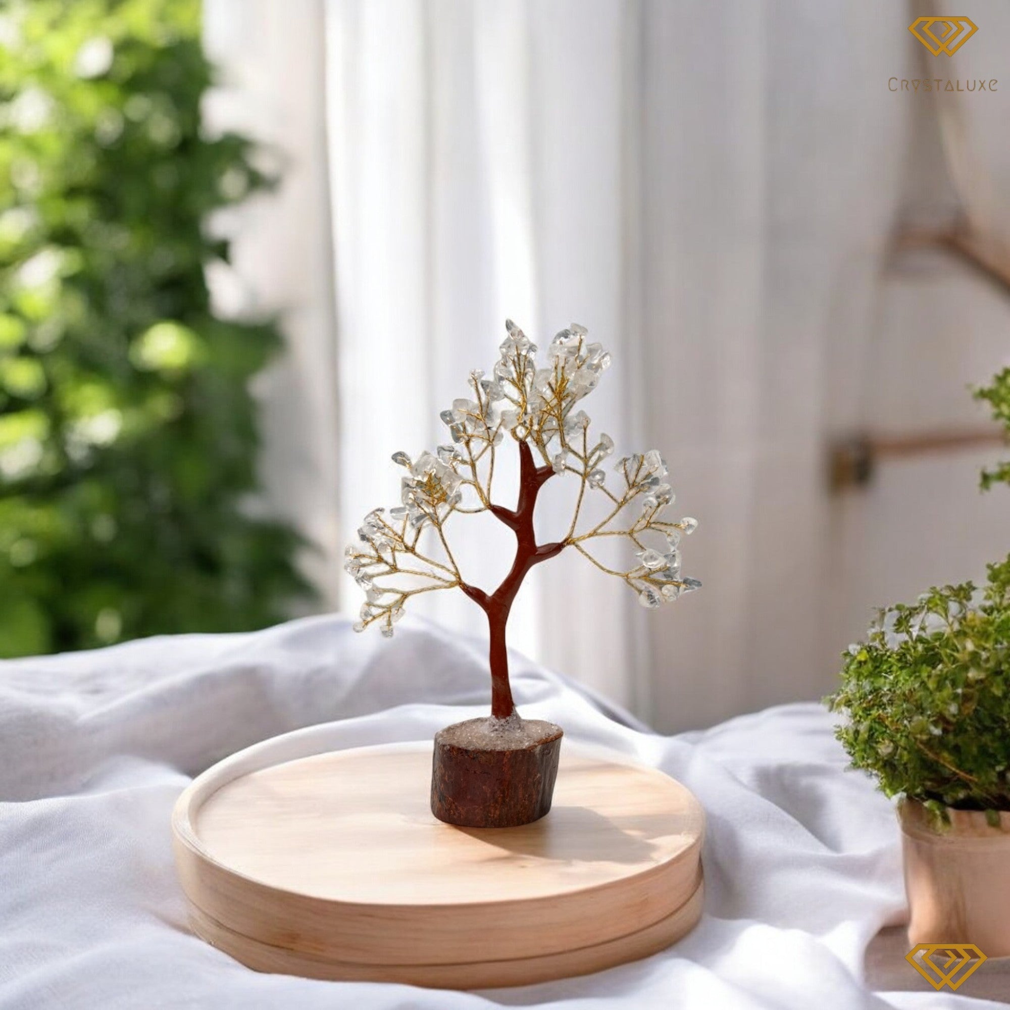 Clear Quartz Small Tree