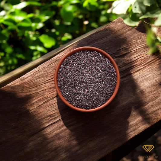 Garnet chips stone