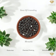 Hematite Tumble stone ( Pack of 3)