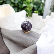 Lepidolite sphere