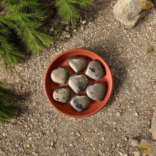 Pyrite heart