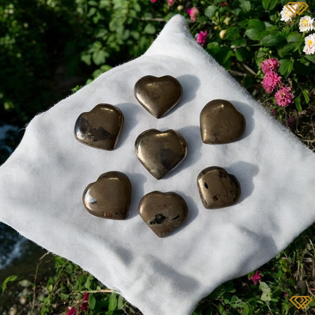 Pyrite heart