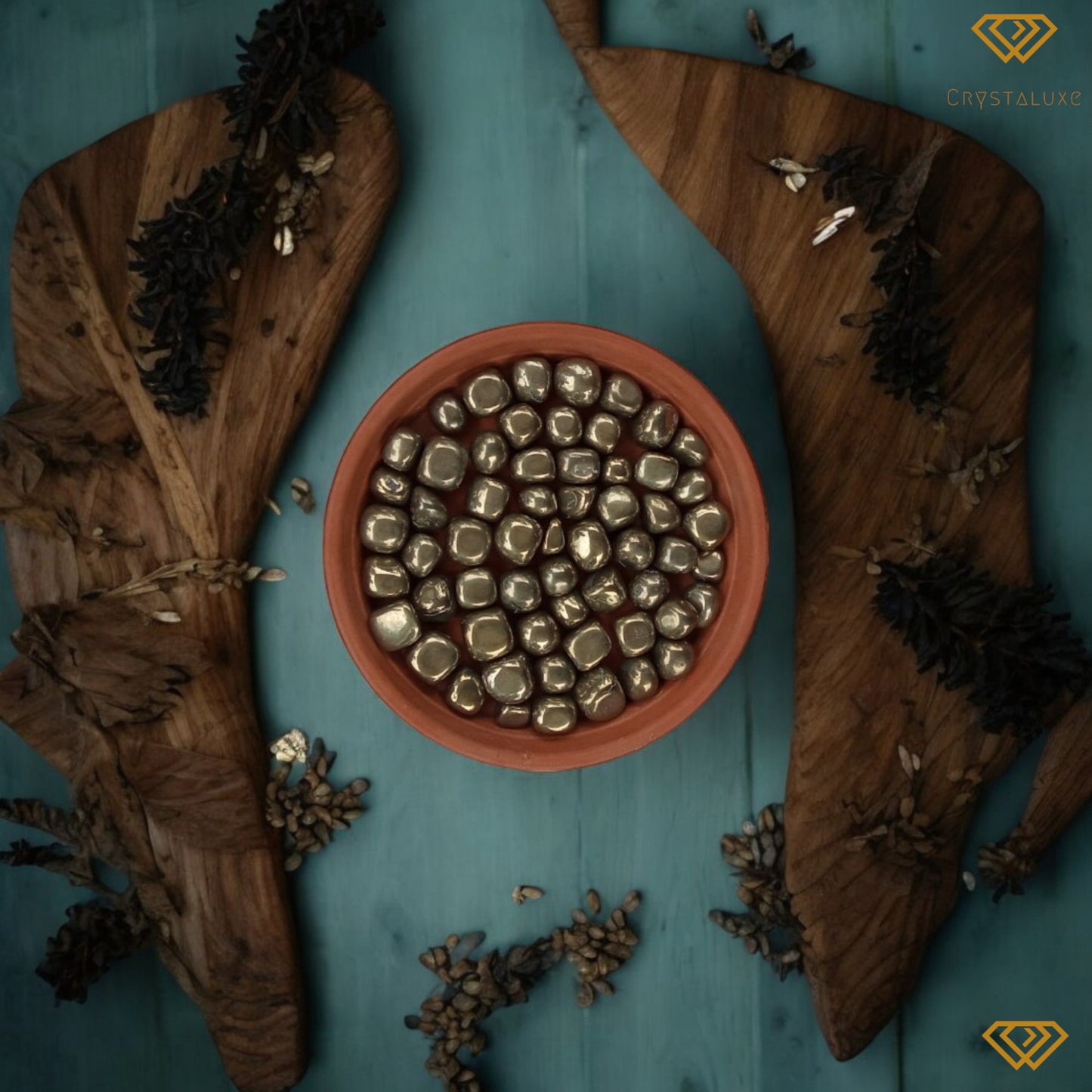 Pyrite Tumble Stone (Pack of 3)