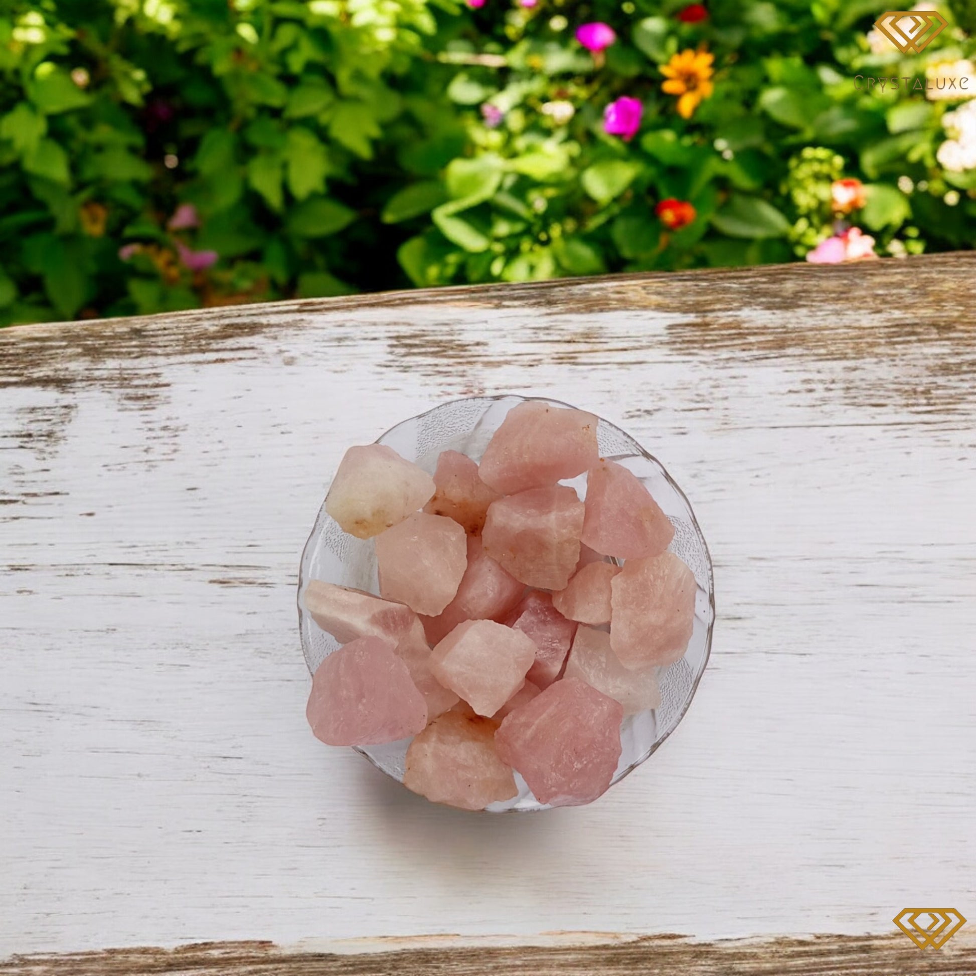 Rose quartz raw
