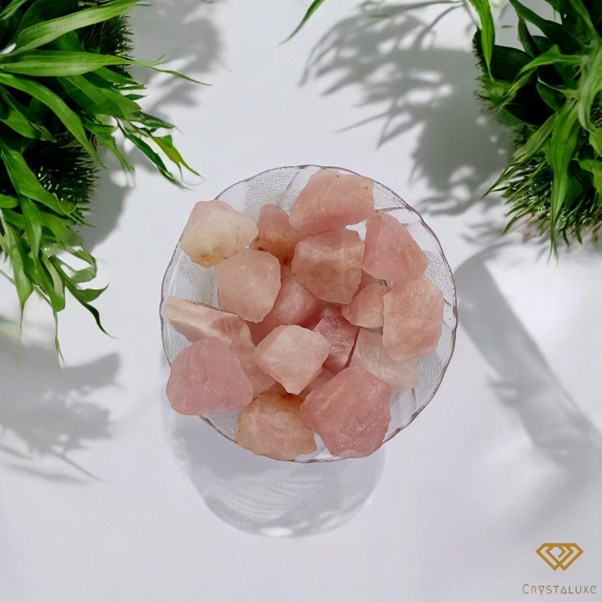 Rose quartz raw
