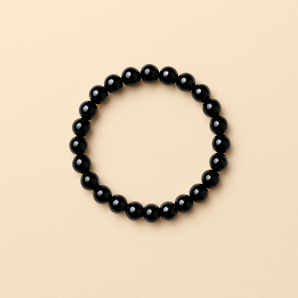 Black Tourmaline Bracelet - For Evil Eye Protection